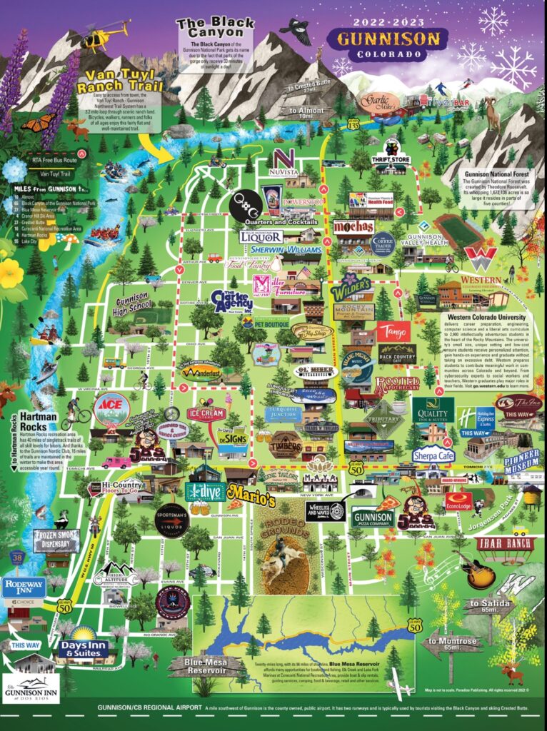 2023 Gunnison Map
